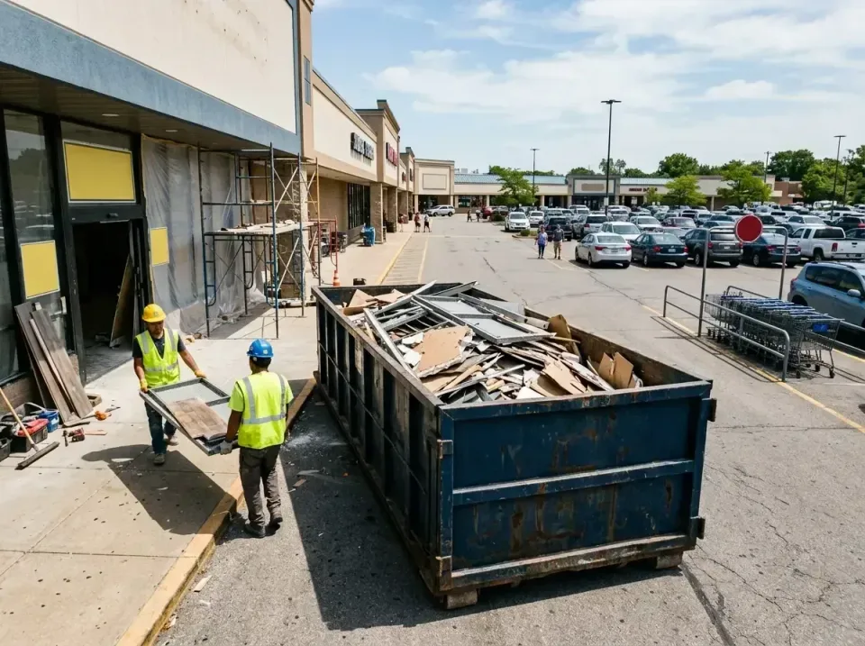 retail-store-renovation-debris-003 — frequently asked questions, Roll-off Dumpster Rentals in Galesburg, MI